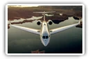 Gulfstream G650 частные самолеты обои HD