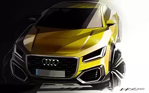 Audi Q2 TDI quattro car sketch    HD 