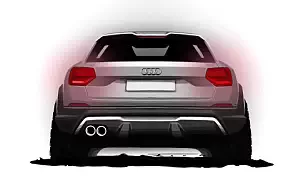 Audi Q2 TFSI quattro S-line car sketch    HD 
