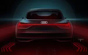 Audi e-tron Sportback Concept car sketch    HD 