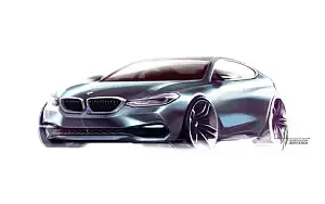 BMW 6-series Gran Turismo car sketch    HD 