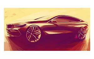 BMW 6-series Gran Turismo car sketch    HD 