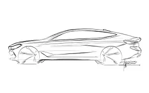 BMW 6-series Gran Turismo car sketch    HD 