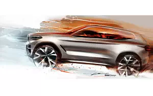 BMW X3 car sketch    HD 