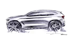 BMW X3 car sketch    HD 