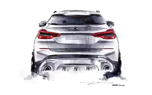BMW X3 car sketch    HD 