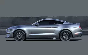 Ford Mustang GT car sketch    HD 