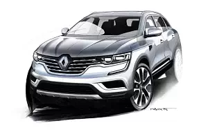Renault Koleos car sketch    HD 