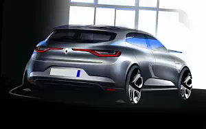 Renault Megane car sketch    HD 