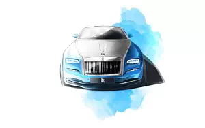 Rolls-Royce Dawn car sketch    HD 