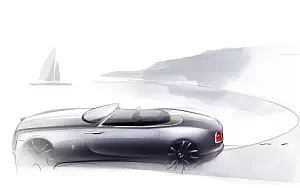 Rolls-Royce Dawn car sketch    HD 