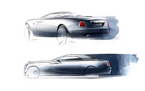 Rolls-Royce Dawn car sketch    HD 