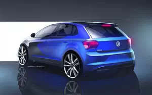 Volkswagen Polo car sketch    HD 