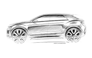 Volkswagen T-Roc car sketch    HD 