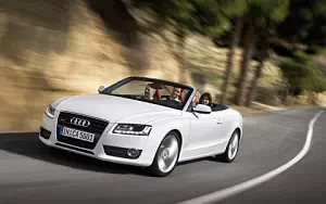 Audi A5 Cabriolet 2008 wide wallpapers