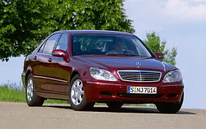 Mercedes-Benz S-class W220 wide wallpapers 