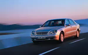 Mercedes-Benz S-class w220 wide wallpapers