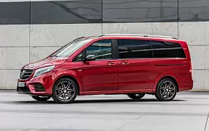 Mercedes-Benz V-class Designo Hyacinth Red Metallic     