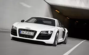 Audi R8 5.2 FSI Quattro wide wallpapers