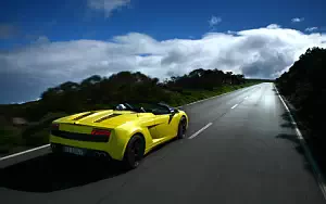 Lamborghini Gallardo LP560-4 Spyder wide wallpapers