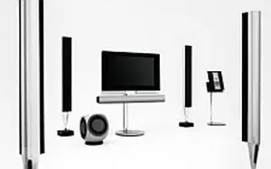 Bang & Olufsen BeoVision 7 with BeoLab 8002 and BeoLab 2 and BeoSound 3200    HD 