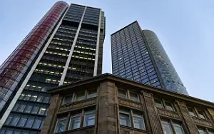 Frankfurt Bankenviertel    