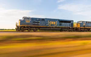 CSX Railroad freight train wallpapers